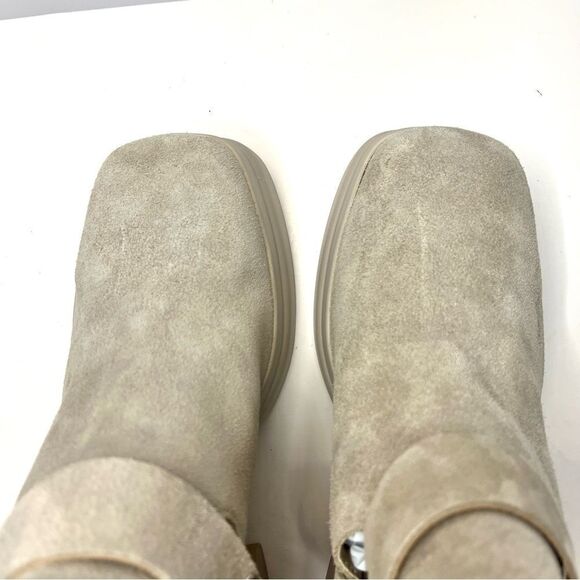 Free People Hybrid Harness Boots in Diamond Suede Colorway NEW in Box - Picture 8 of 13